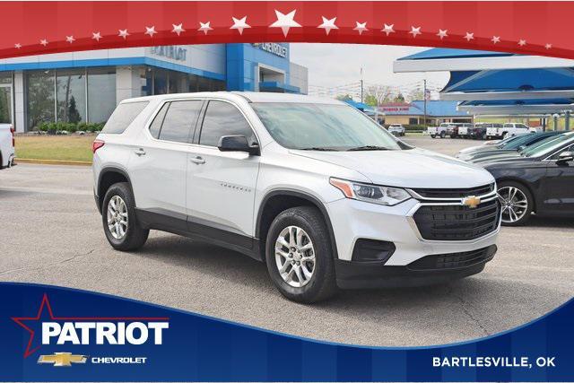 used 2021 Chevrolet Traverse car, priced at $17,446