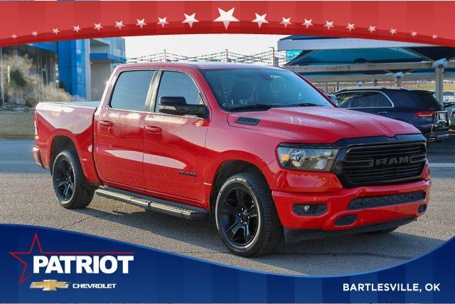 used 2021 Ram 1500 car, priced at $31,250