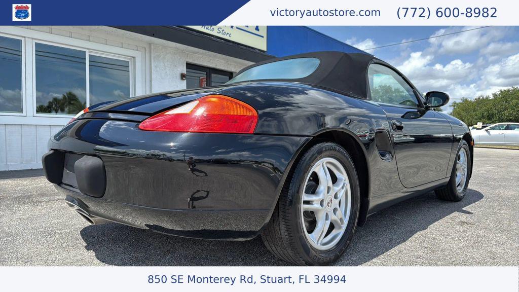 used 1999 Porsche Boxster car, priced at $9,950