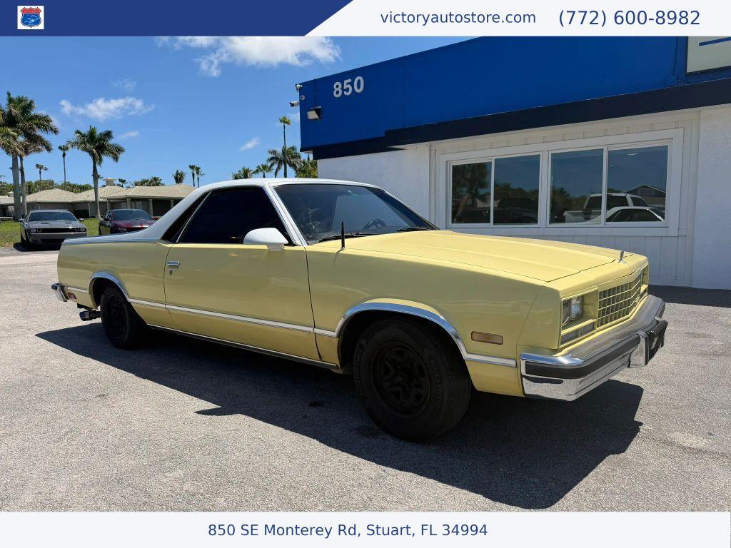 used 1986 Chevrolet El Camino car, priced at $9,950