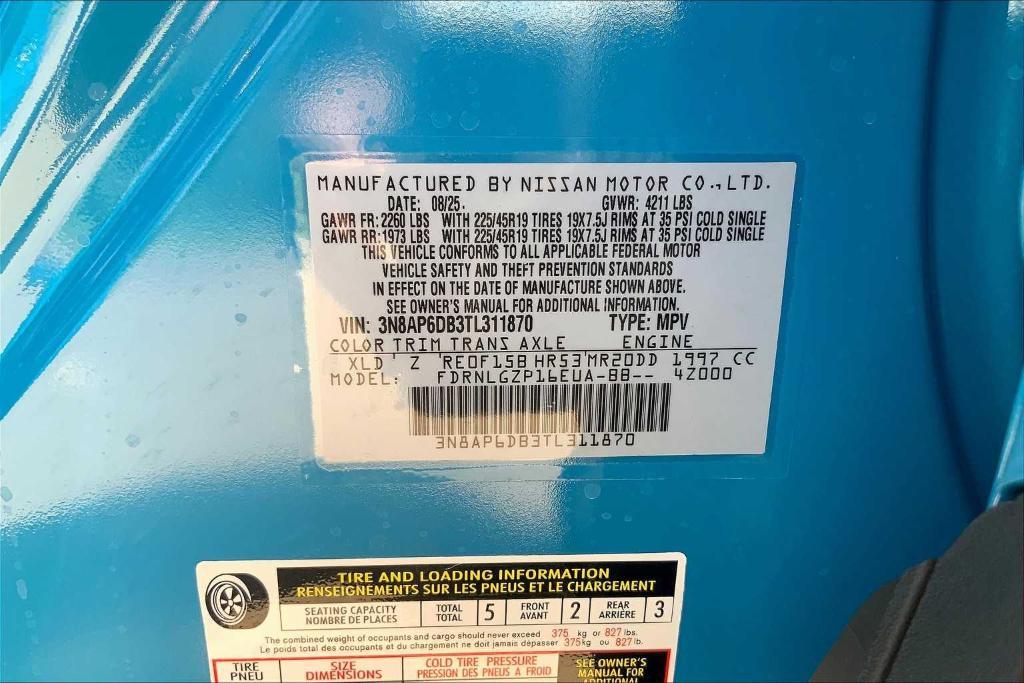 new 2026 Nissan Kicks car, priced at $29,530