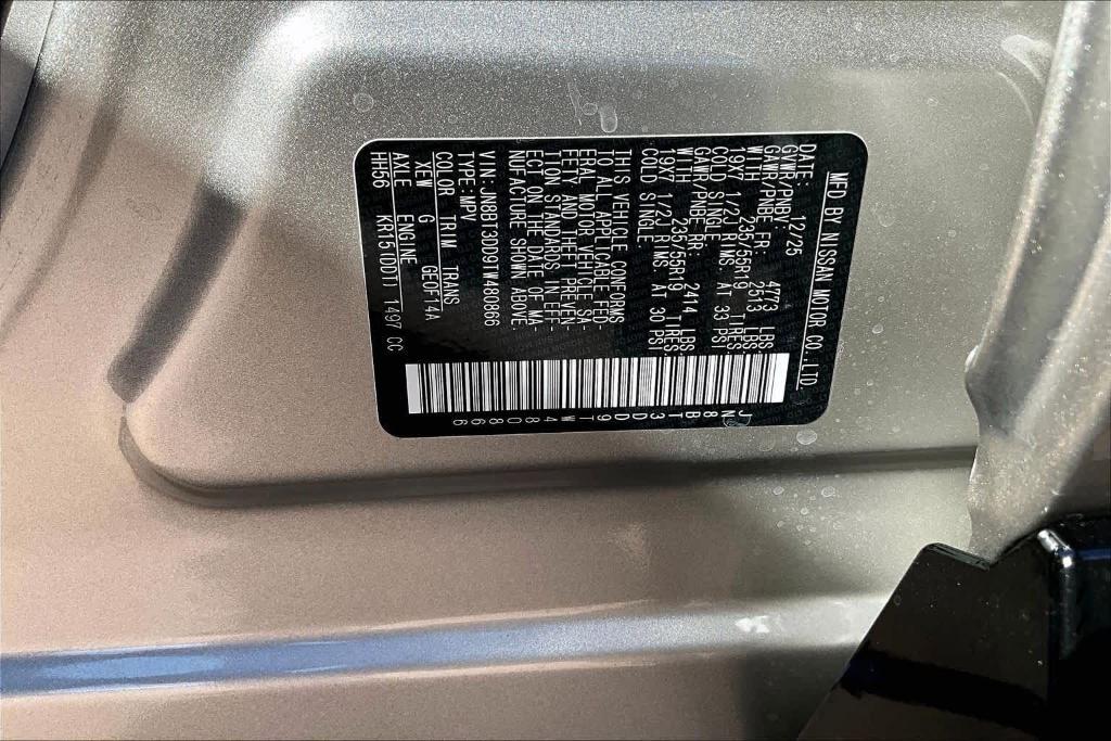 new 2026 Nissan Rogue car, priced at $37,379