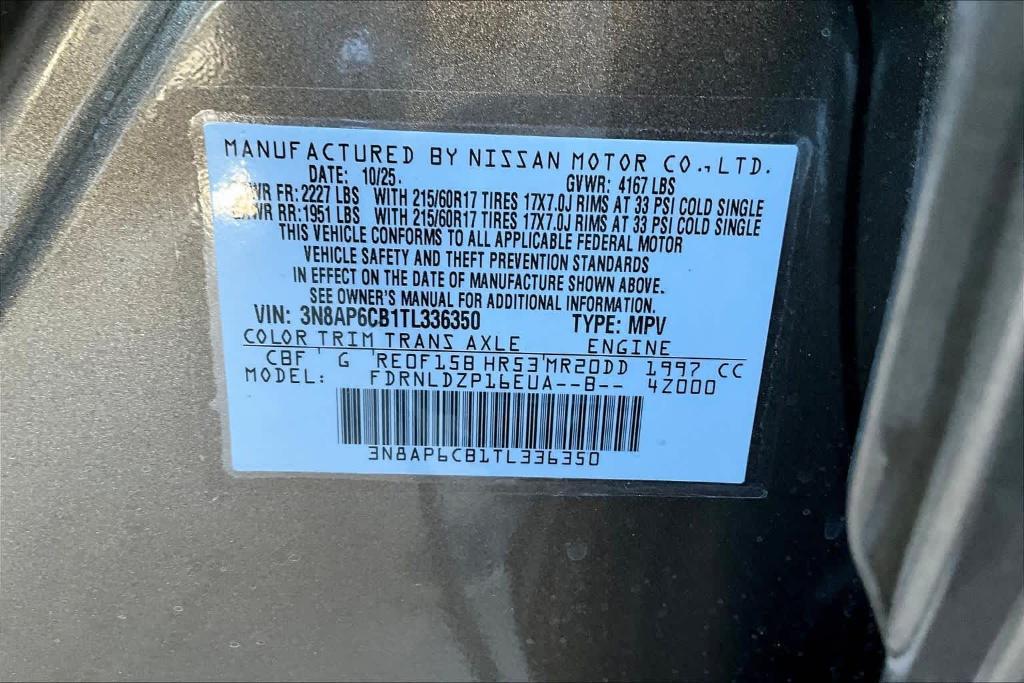 new 2026 Nissan Kicks car, priced at $25,949