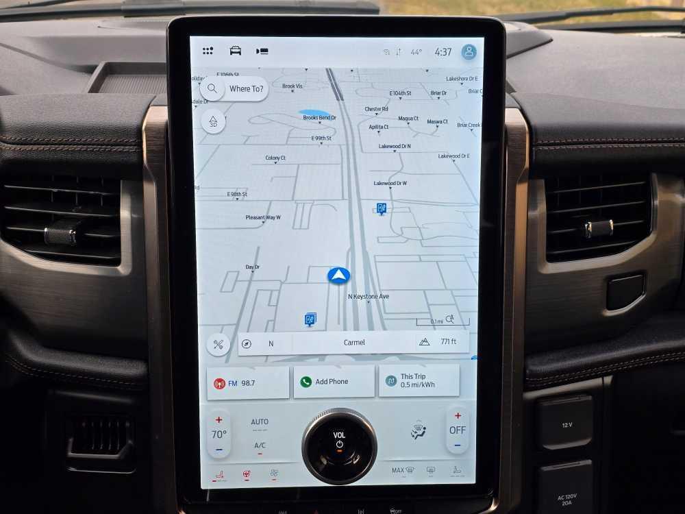 used 2023 Ford F-150 Lightning car, priced at $43,132