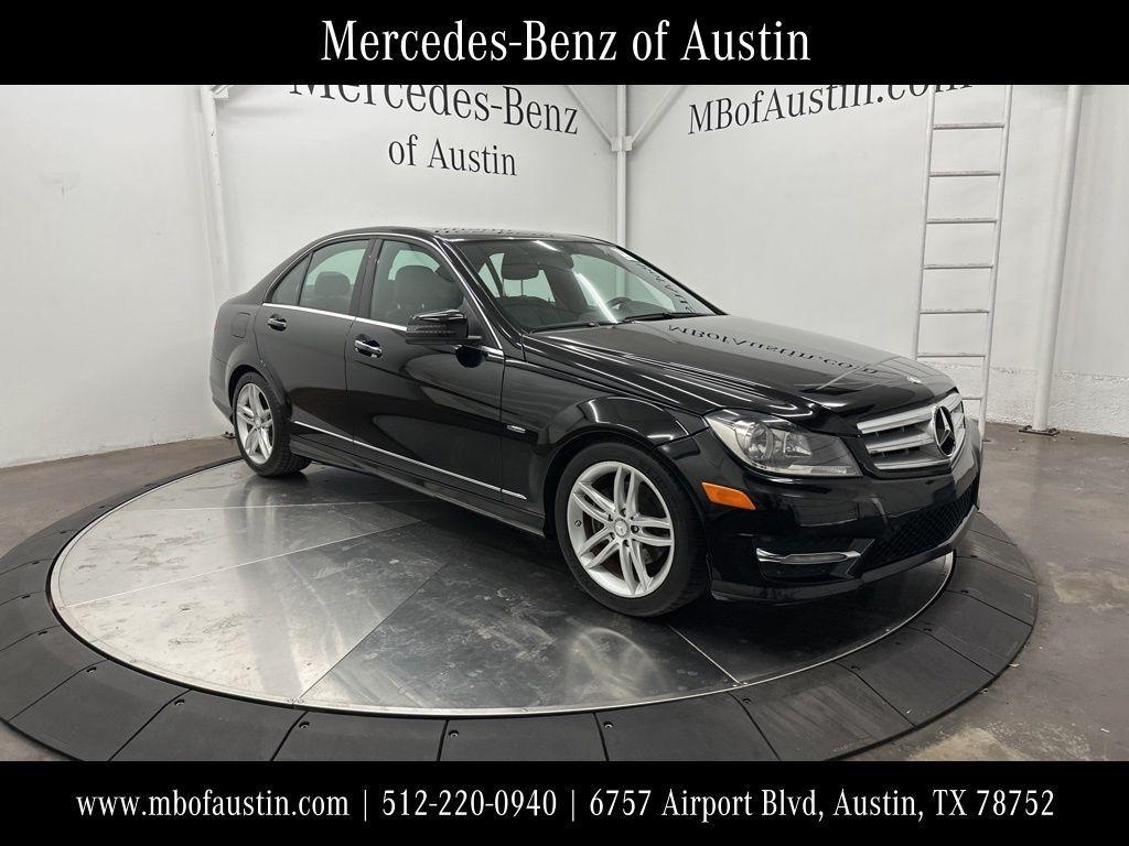 used 2012 Mercedes-Benz C-Class car, priced at $10,500