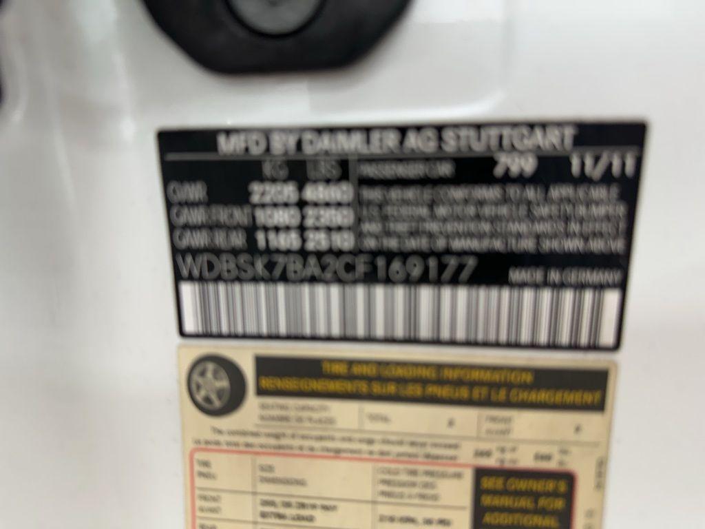 used 2012 Mercedes-Benz SL-Class car, priced at $18,500