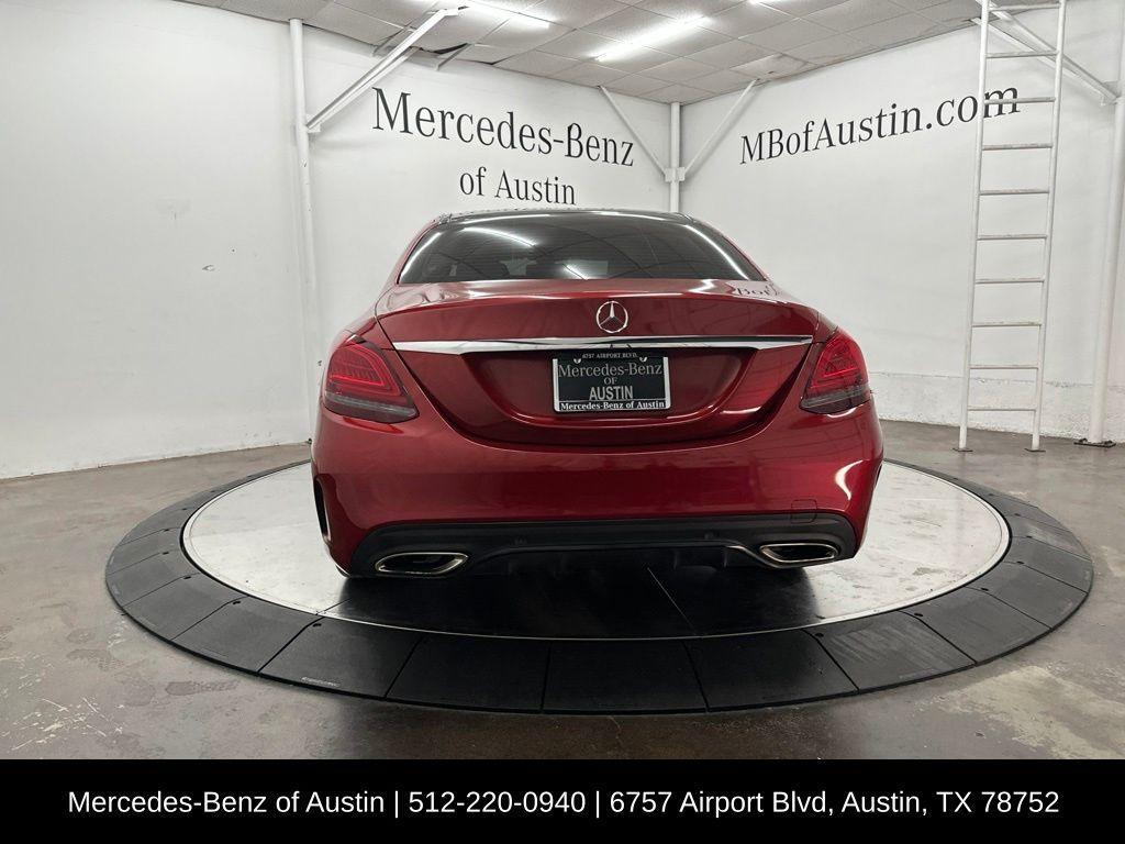 used 2021 Mercedes-Benz C-Class car, priced at $24,221