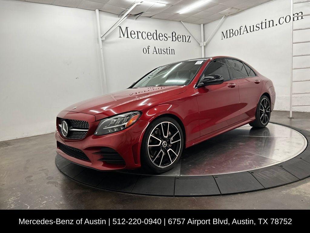 used 2021 Mercedes-Benz C-Class car, priced at $24,221