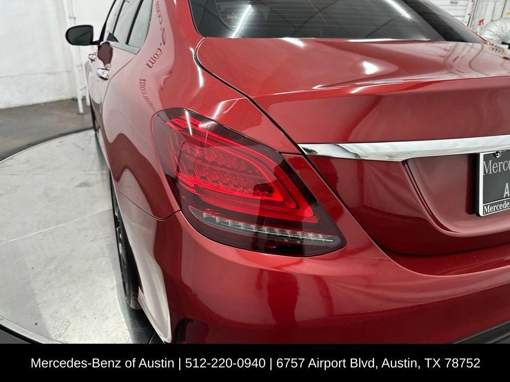 used 2021 Mercedes-Benz C-Class car, priced at $24,221