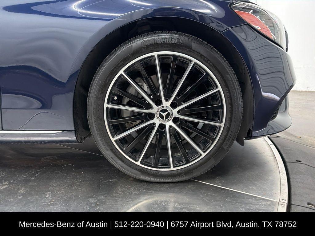 used 2021 Mercedes-Benz C-Class car, priced at $25,700