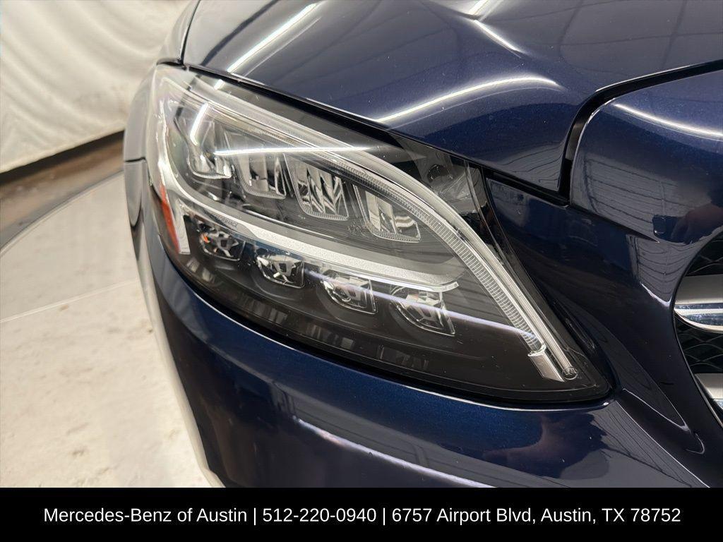 used 2021 Mercedes-Benz C-Class car, priced at $25,700