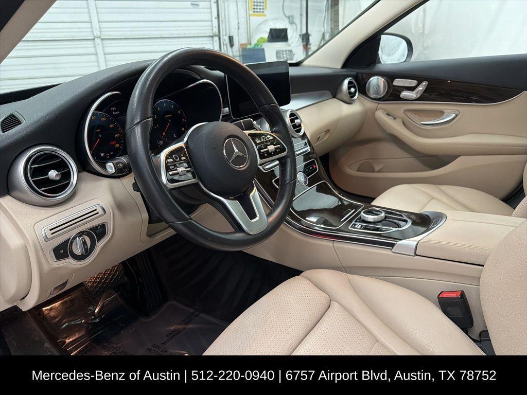 used 2021 Mercedes-Benz C-Class car, priced at $25,700