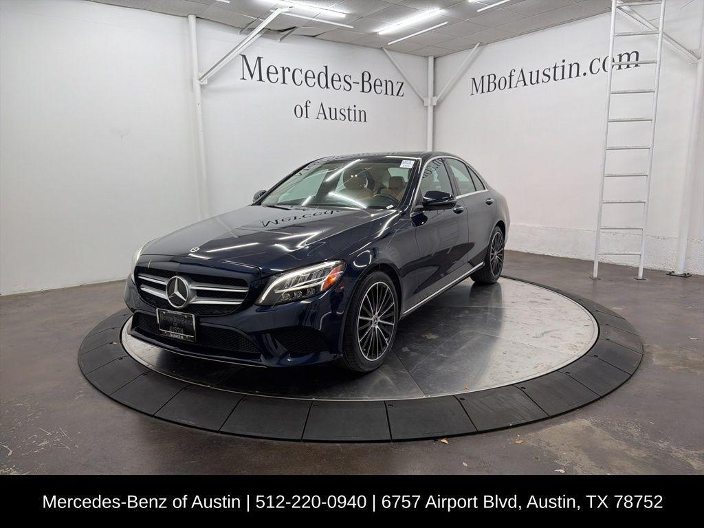used 2021 Mercedes-Benz C-Class car, priced at $25,700