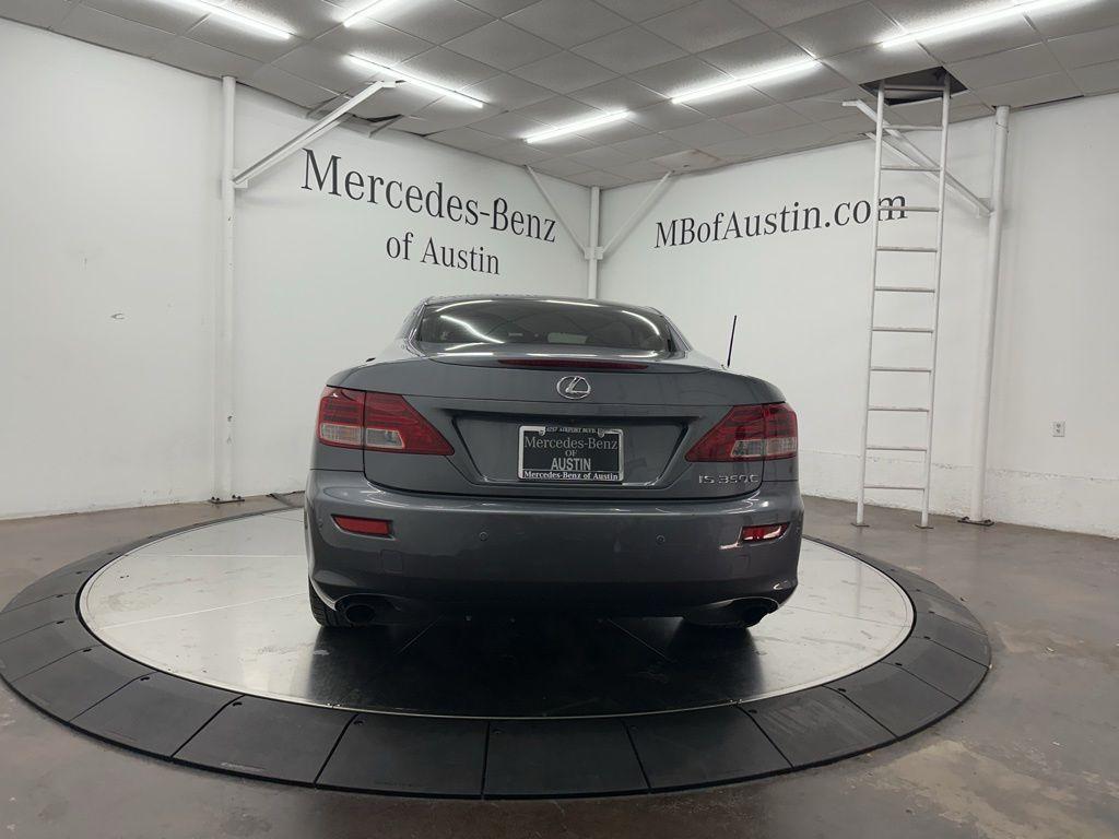 used 2012 Lexus IS 350C car, priced at $19,125