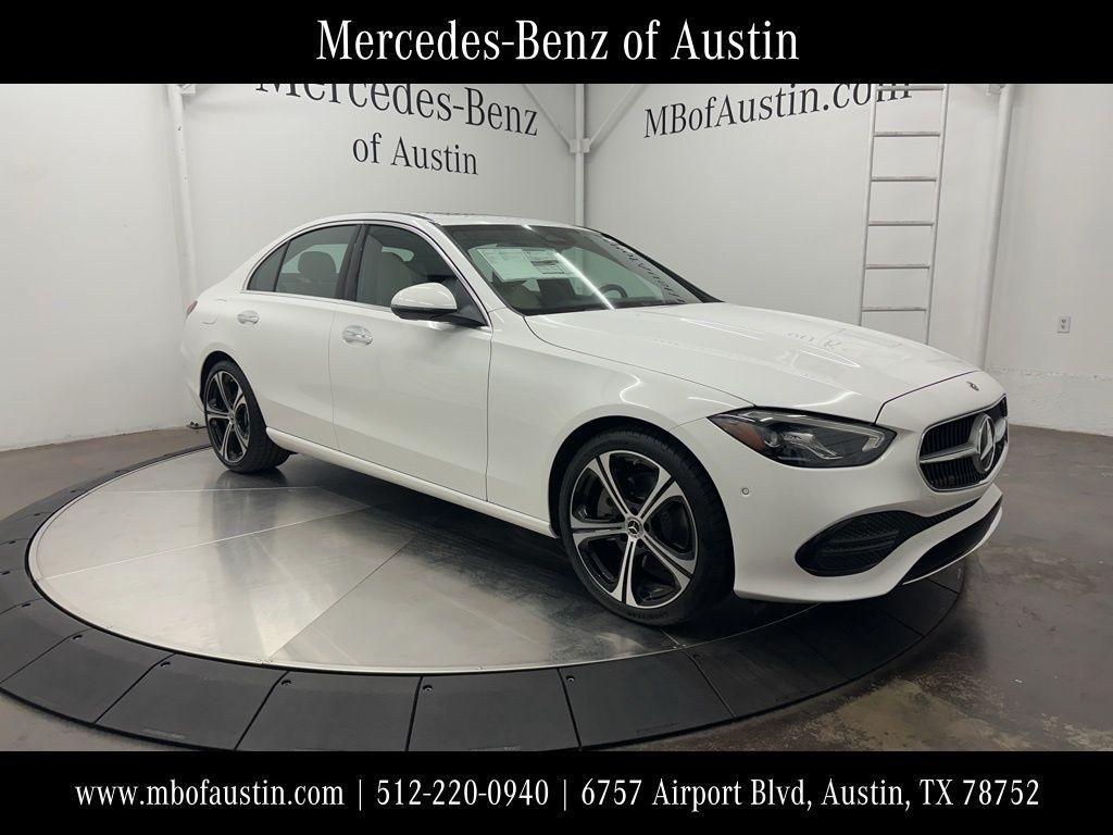 used 2025 Mercedes-Benz C-Class car, priced at $50,235