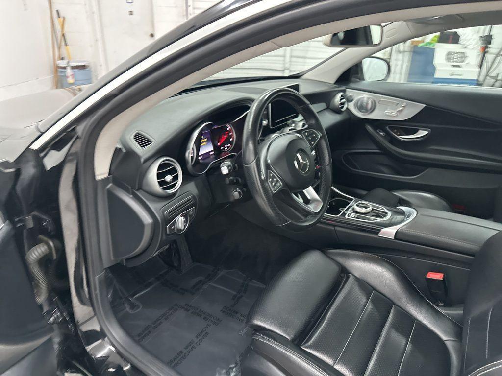 used 2017 Mercedes-Benz C-Class car, priced at $19,900
