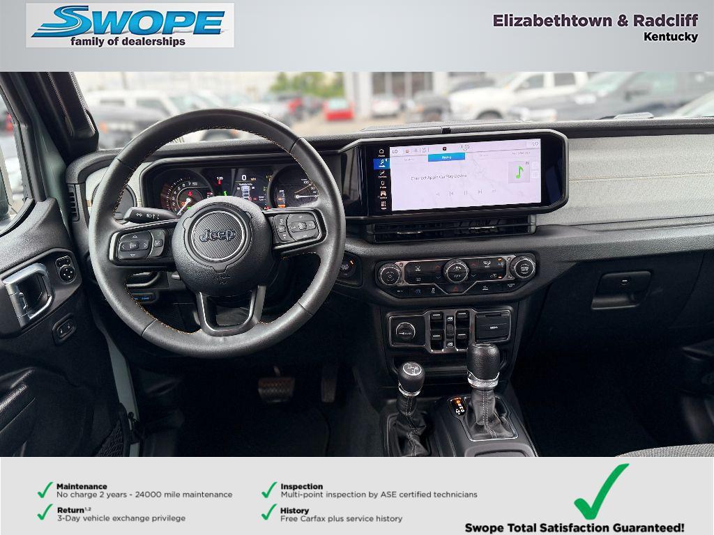 used 2024 Jeep Wrangler 4xe car, priced at $28,897