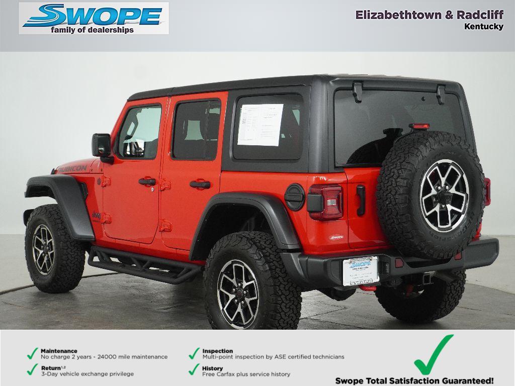 used 2024 Jeep Wrangler car, priced at $46,880