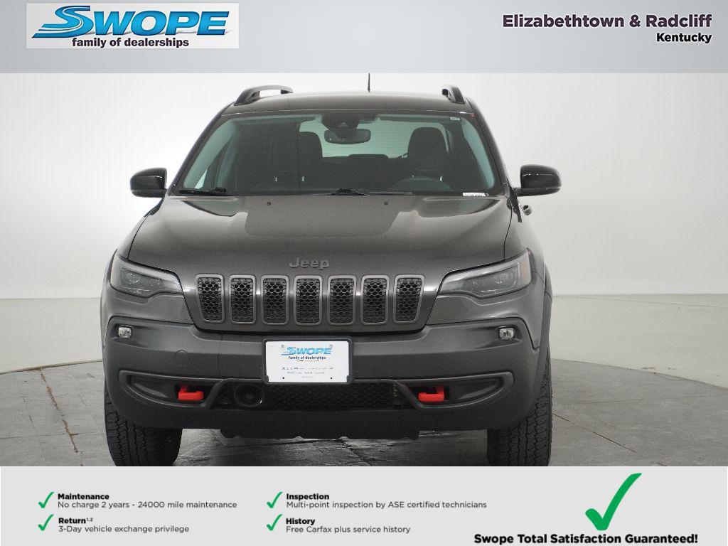 used 2022 Jeep Cherokee car, priced at $27,890