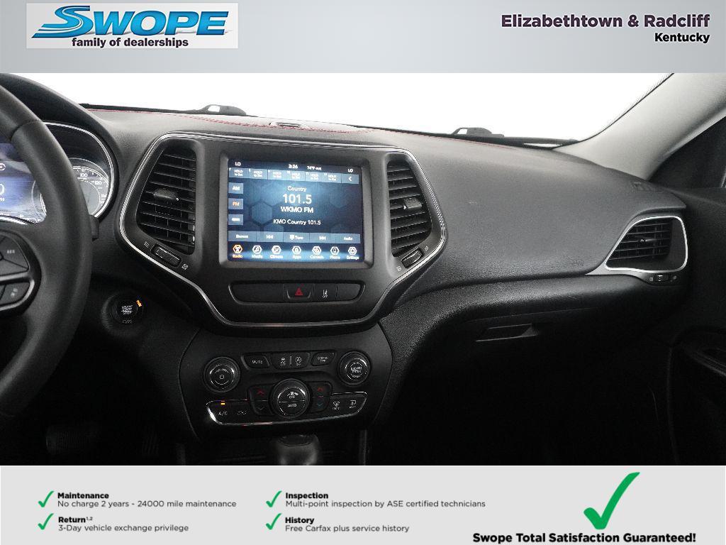 used 2022 Jeep Cherokee car, priced at $27,890