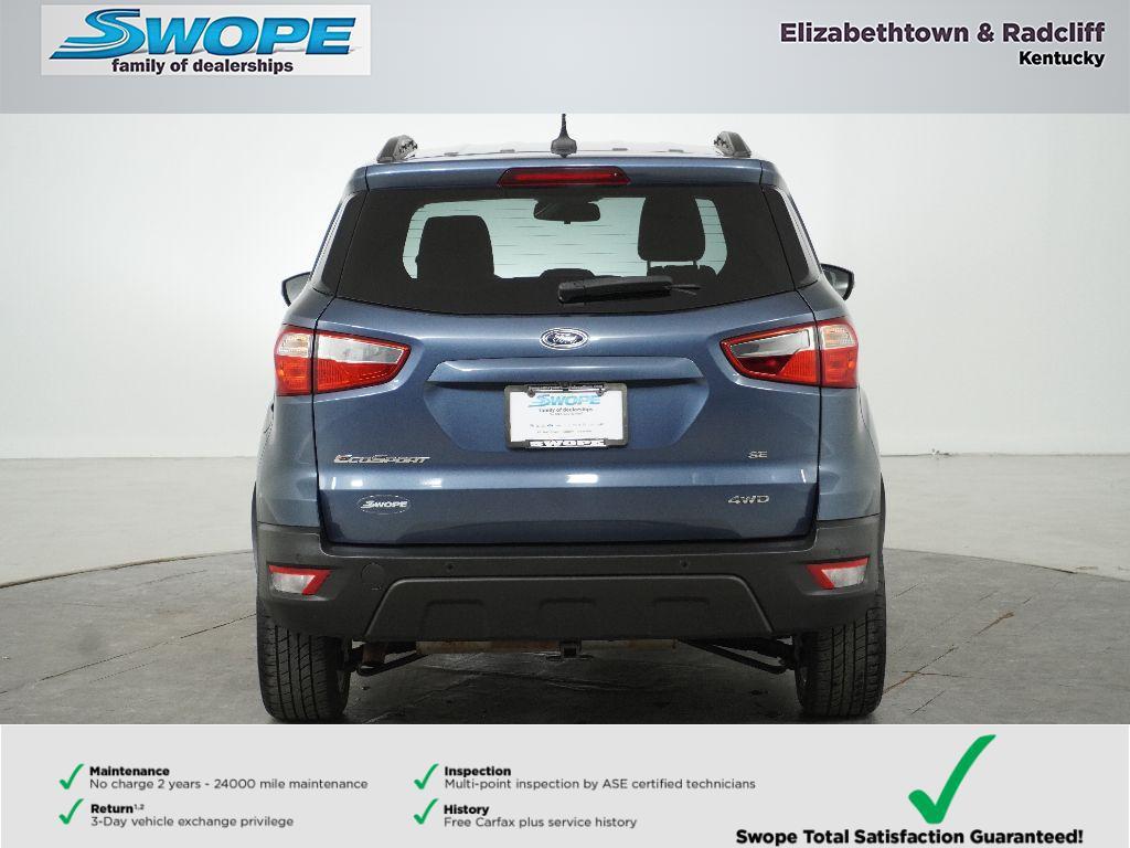 used 2022 Ford EcoSport car, priced at $15,830