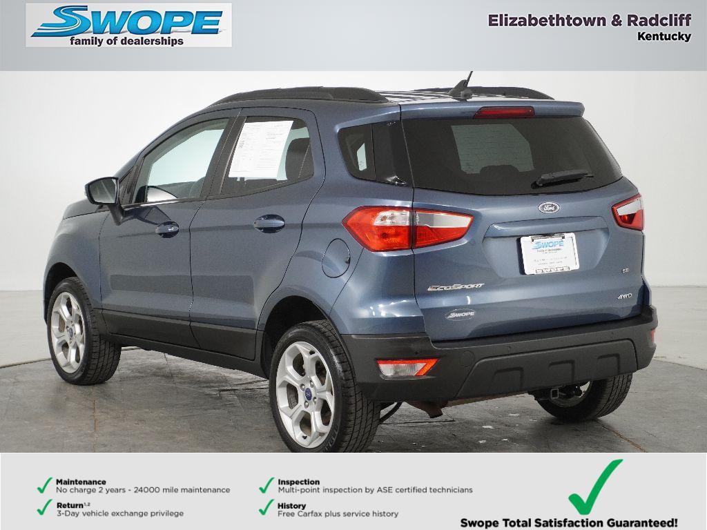 used 2022 Ford EcoSport car, priced at $15,830