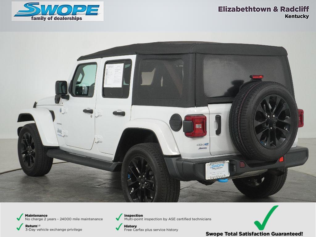 used 2022 Jeep Wrangler Unlimited 4xe car, priced at $29,445