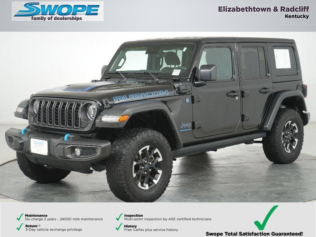 used 2024 Jeep Wrangler 4xe car, priced at $33,440