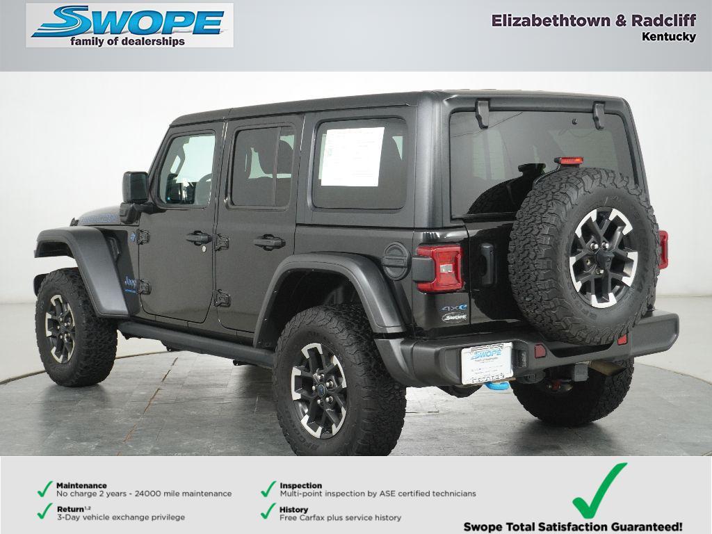 used 2024 Jeep Wrangler 4xe car, priced at $33,440