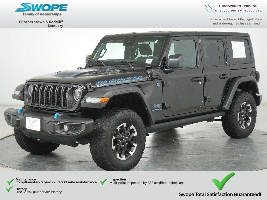 used 2024 Jeep Wrangler 4xe car, priced at $33,723