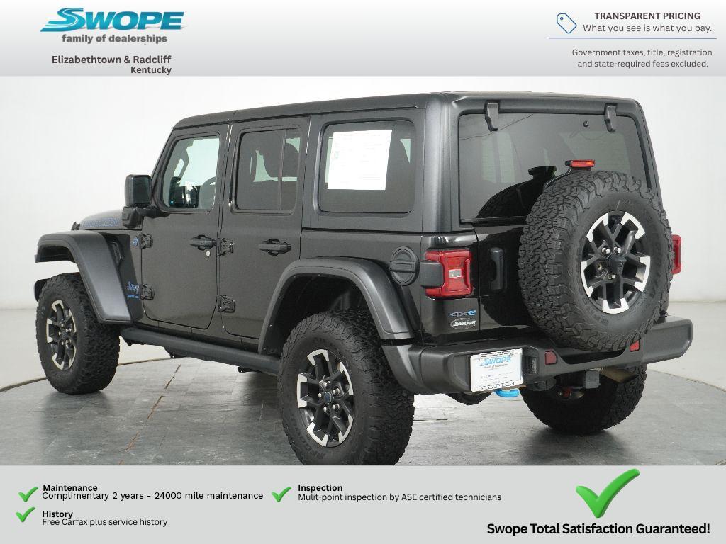 used 2024 Jeep Wrangler 4xe car, priced at $33,723