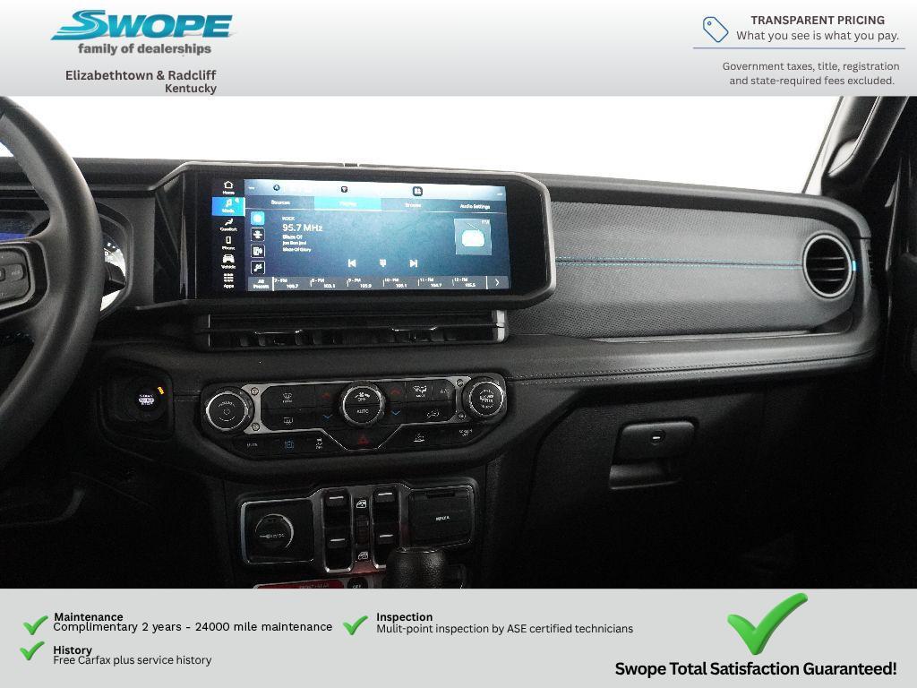 used 2024 Jeep Wrangler 4xe car, priced at $33,723