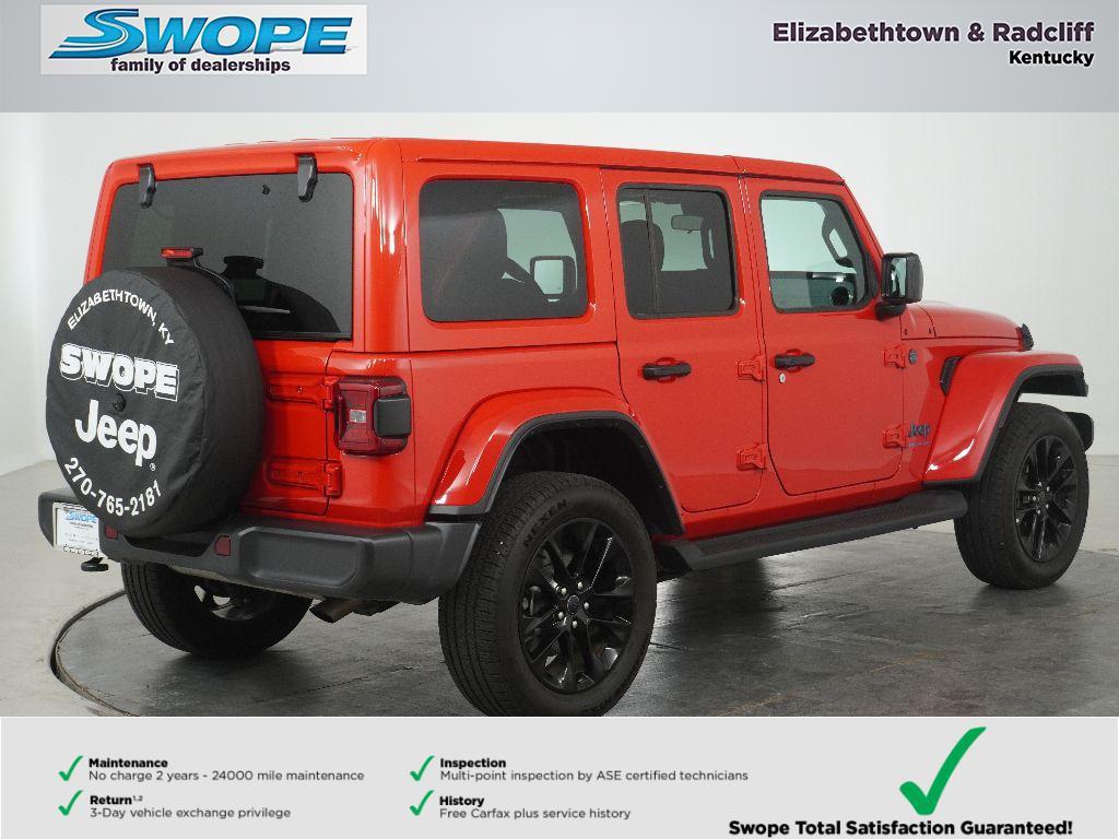 used 2025 Jeep Wrangler 4xe car, priced at $34,908
