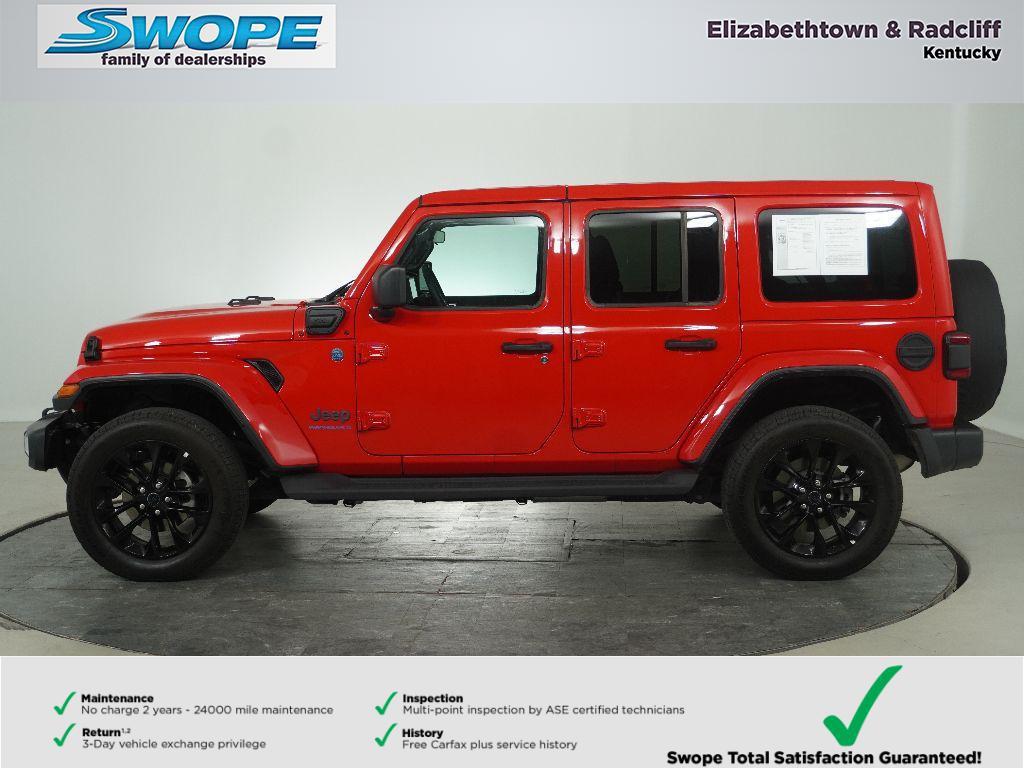 used 2025 Jeep Wrangler 4xe car, priced at $34,908