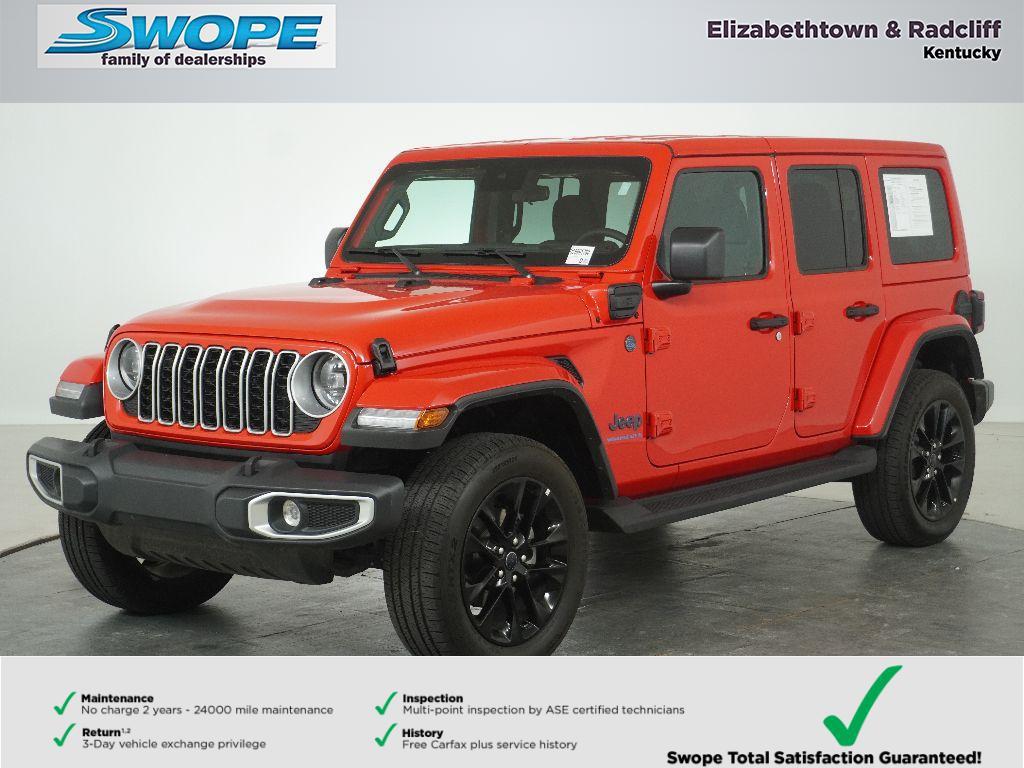 used 2025 Jeep Wrangler 4xe car, priced at $34,908
