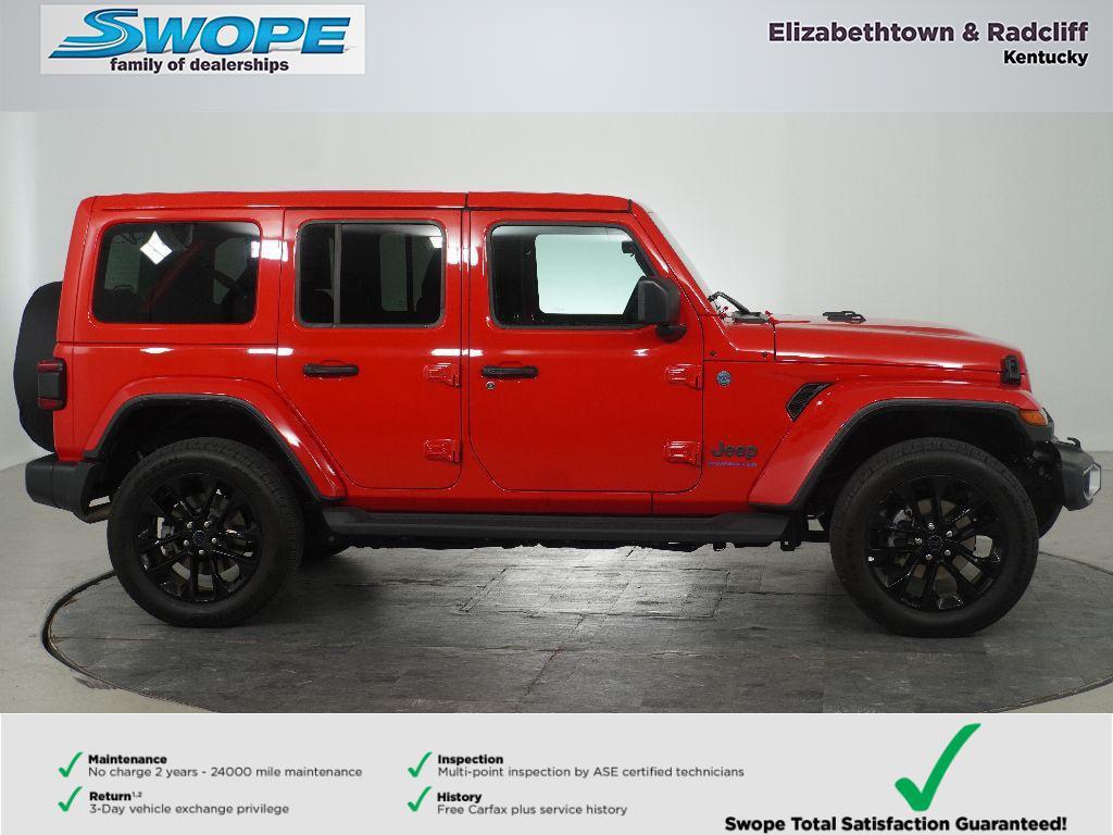 used 2025 Jeep Wrangler 4xe car, priced at $34,908