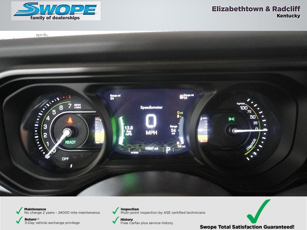 used 2025 Jeep Wrangler 4xe car, priced at $34,908