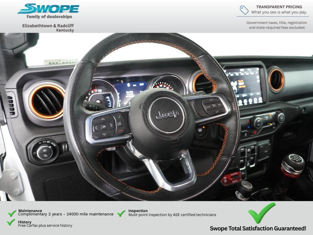 used 2021 Jeep Gladiator car, priced at $36,628