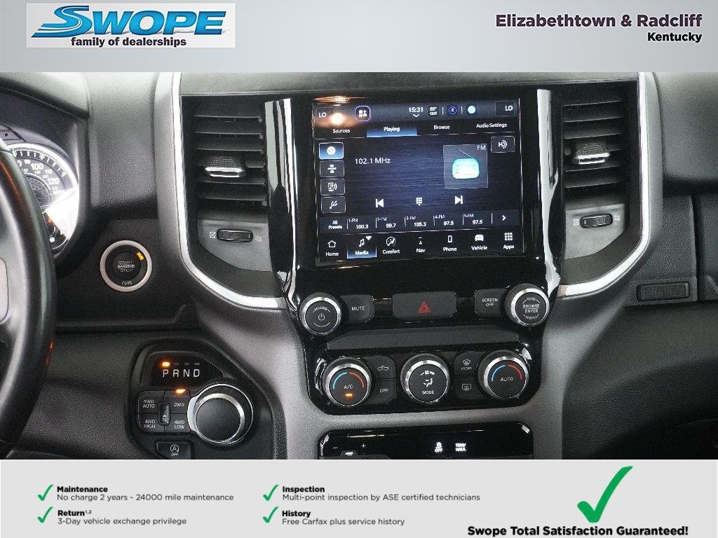 used 2022 Ram 1500 car, priced at $37,108