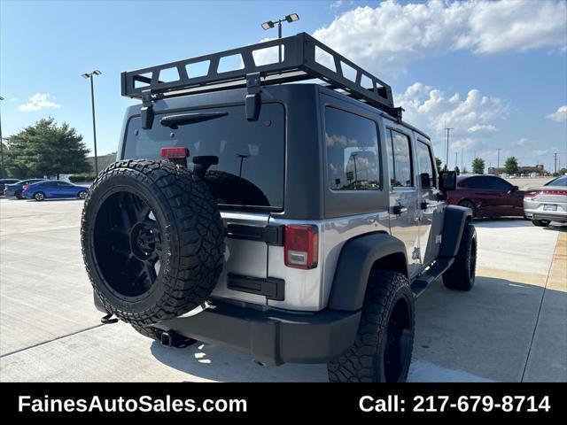 used 2016 Jeep Wrangler Unlimited car, priced at $14,999