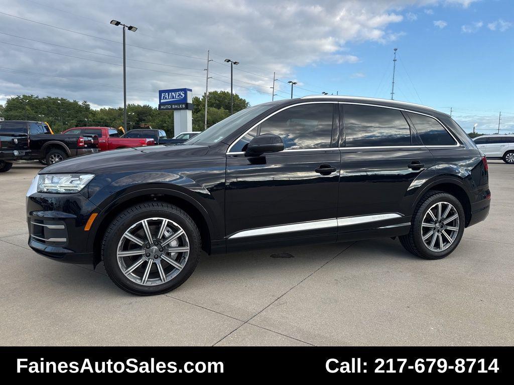 used 2018 Audi Q7 car, priced at $17,999
