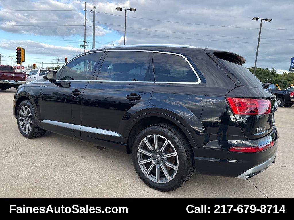 used 2018 Audi Q7 car, priced at $17,999