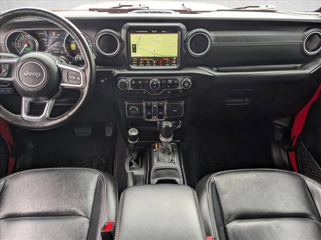 used 2021 Jeep Wrangler Unlimited 4xe car, priced at $23,240