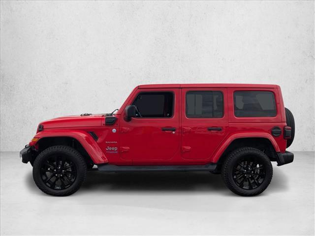 used 2021 Jeep Wrangler Unlimited 4xe car, priced at $23,240