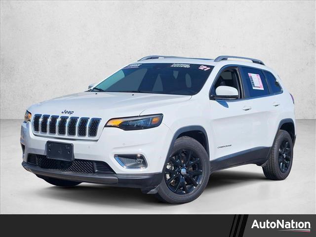 used 2021 Jeep Cherokee car, priced at $16,697