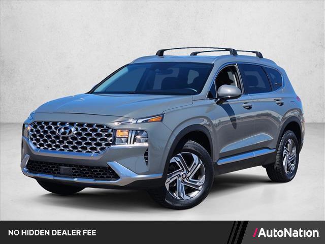 used 2021 Hyundai Santa Fe car, priced at $20,990