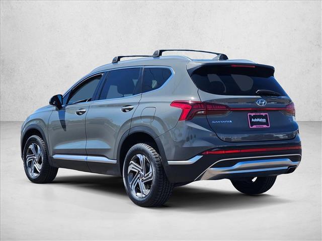 used 2021 Hyundai Santa Fe car, priced at $20,990