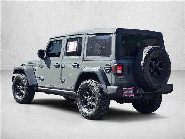 used 2021 Jeep Wrangler car, priced at $25,533