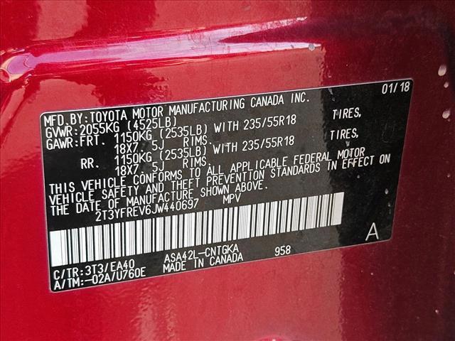 used 2018 Toyota RAV4 car, priced at $20,480