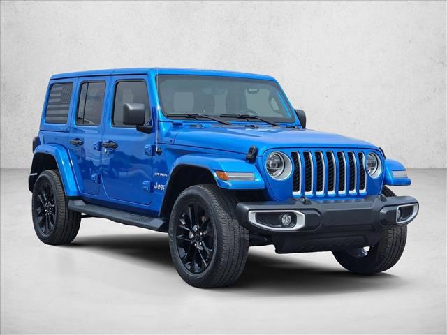 used 2021 Jeep Wrangler Unlimited 4xe car, priced at $28,020